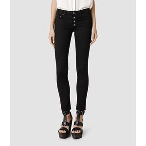 All Saint’s Faded Black denim